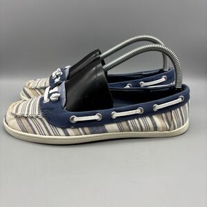 Arizona Boat Shoes Women’s Size 7 M Henley Multicolored Stripes